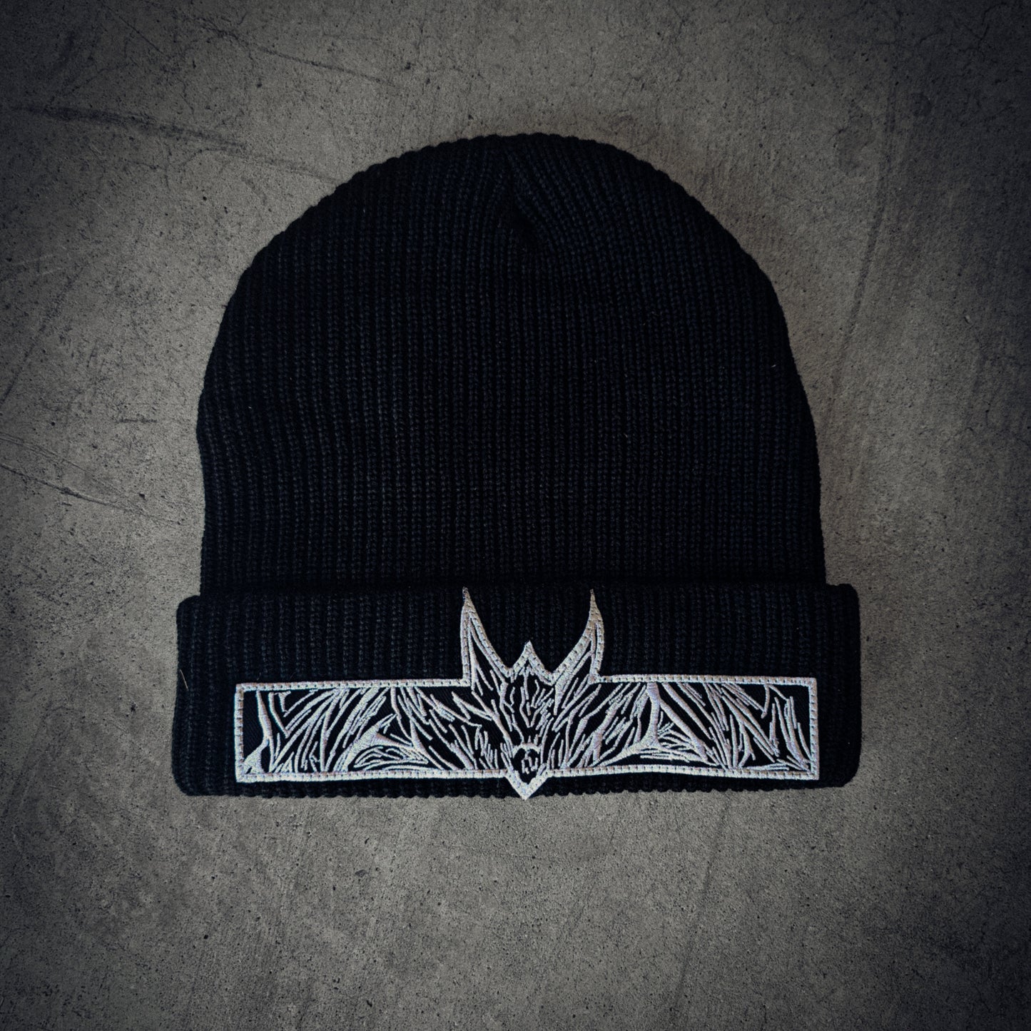 Graphic Bat Beanie