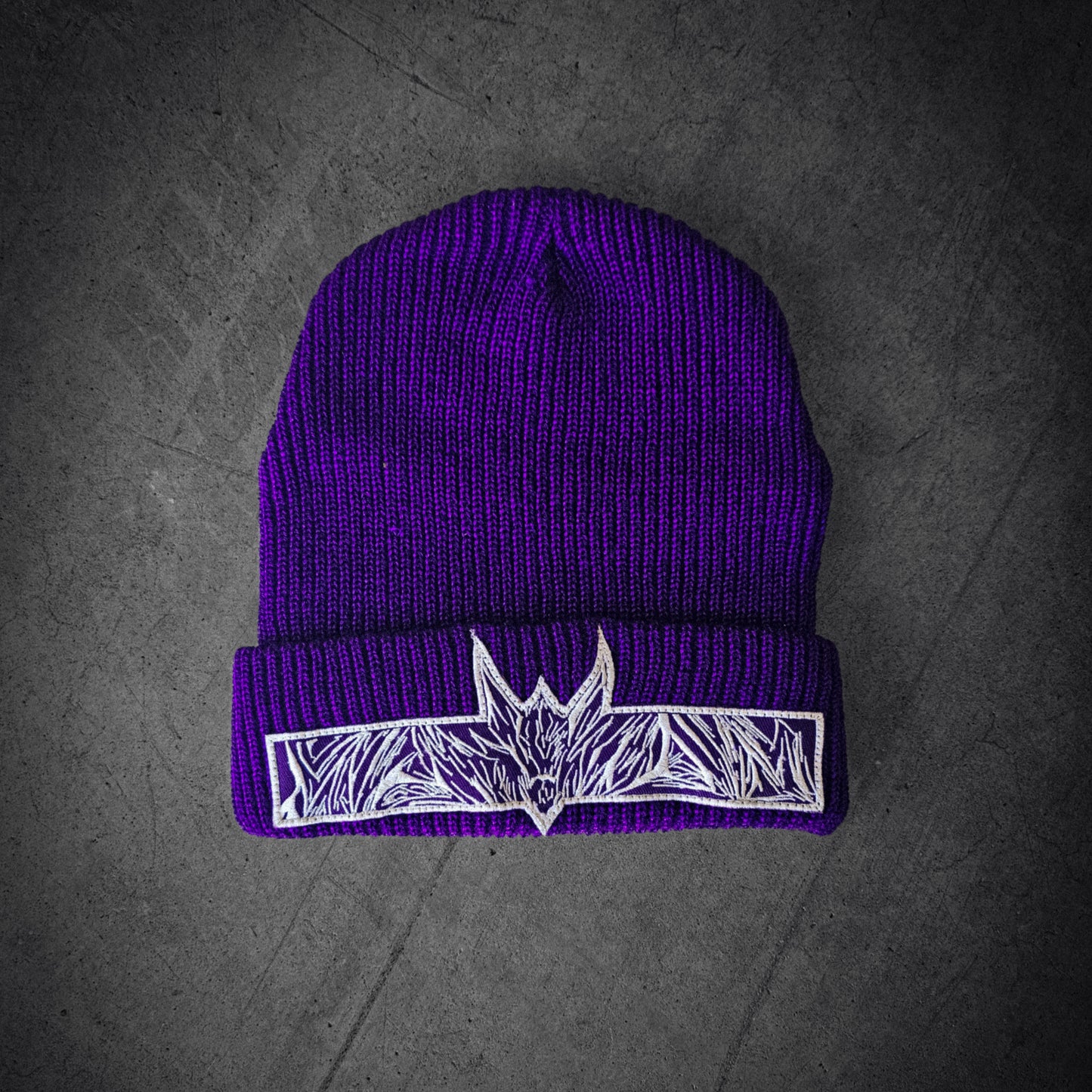 Graphic Bat Beanie