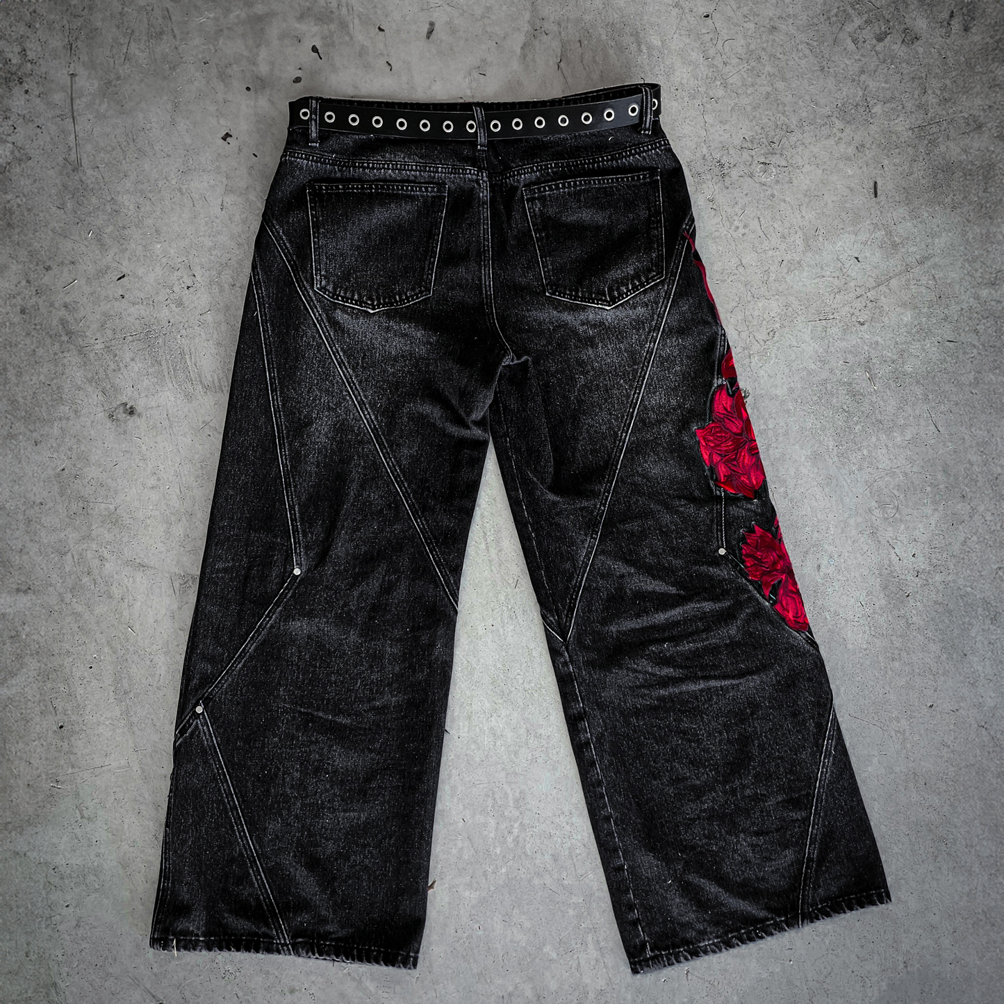Blood Rose Denim Jeans