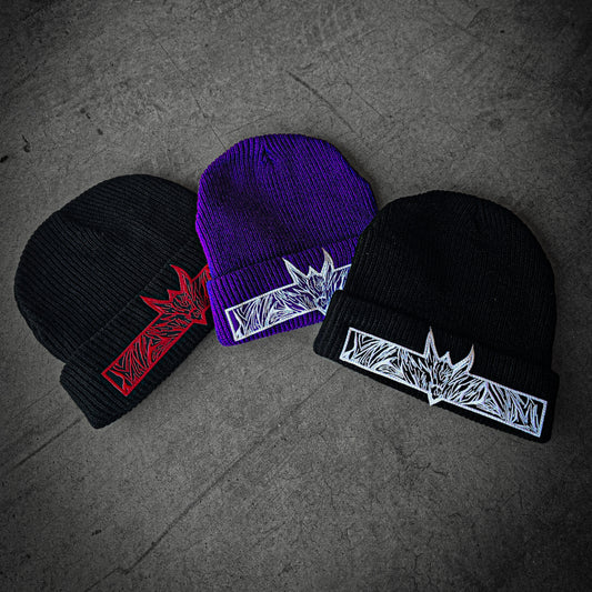 Graphic Bat Beanie