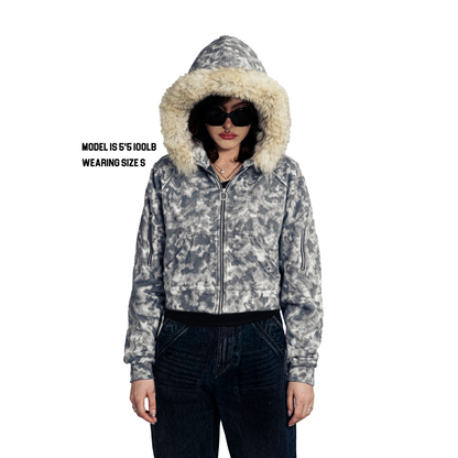 White Noise Hoodie — Women's Cut