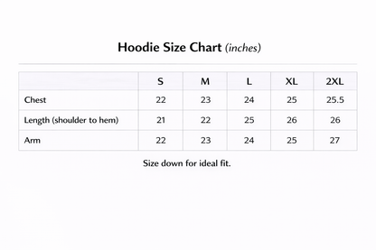 White Noise Hoodie — Men's Cut