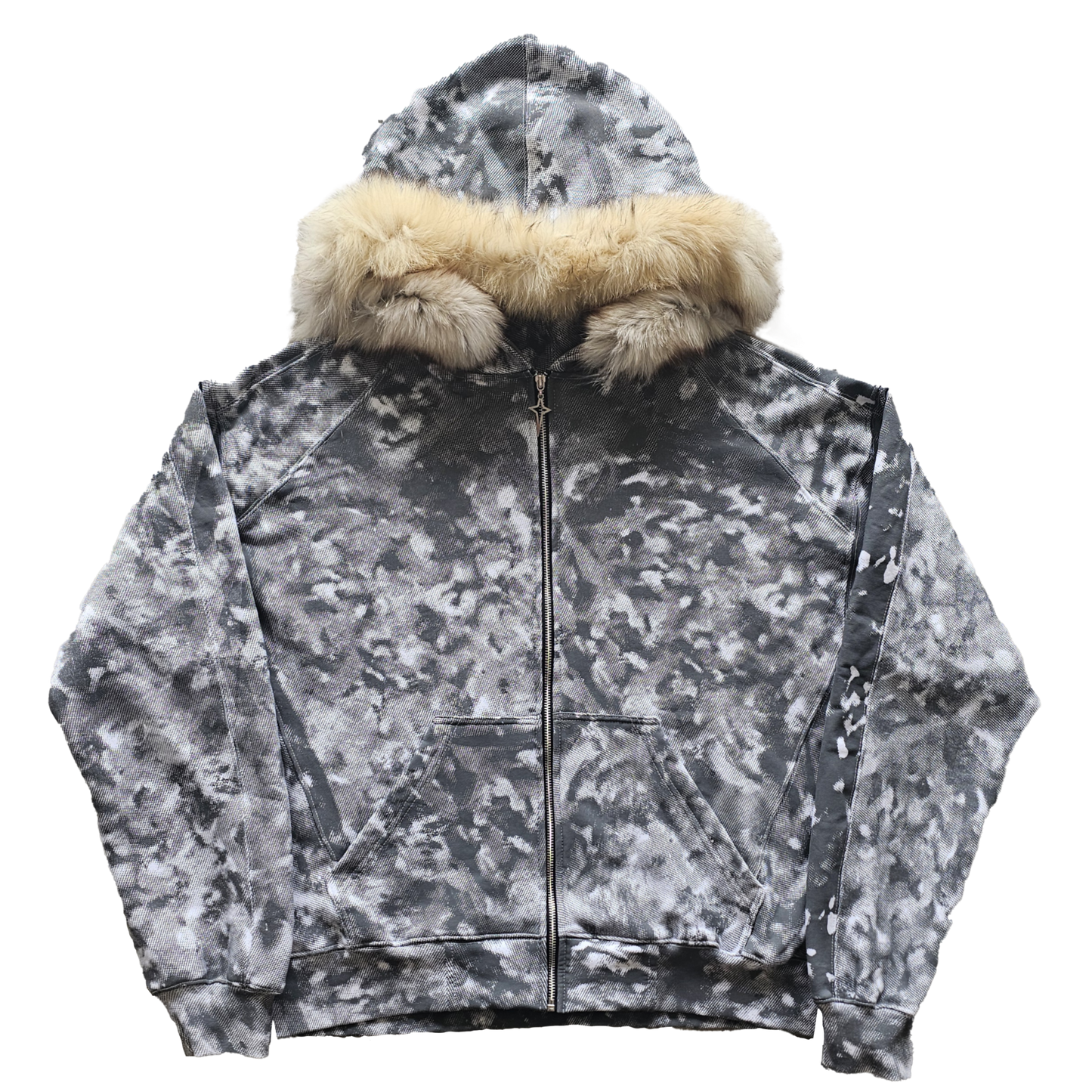 White Noise Hoodie — Men's Cut