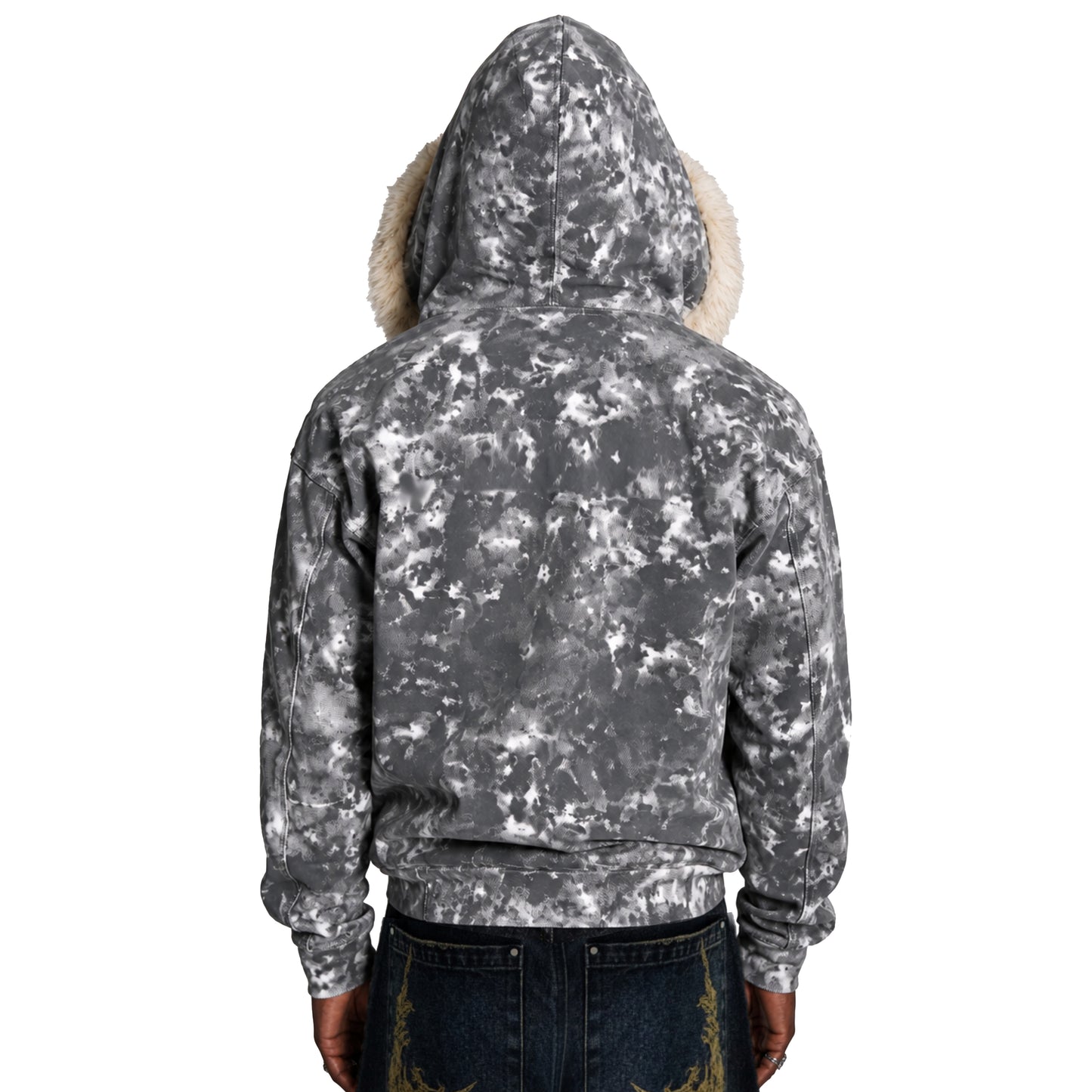 White Noise Hoodie — Men's Cut